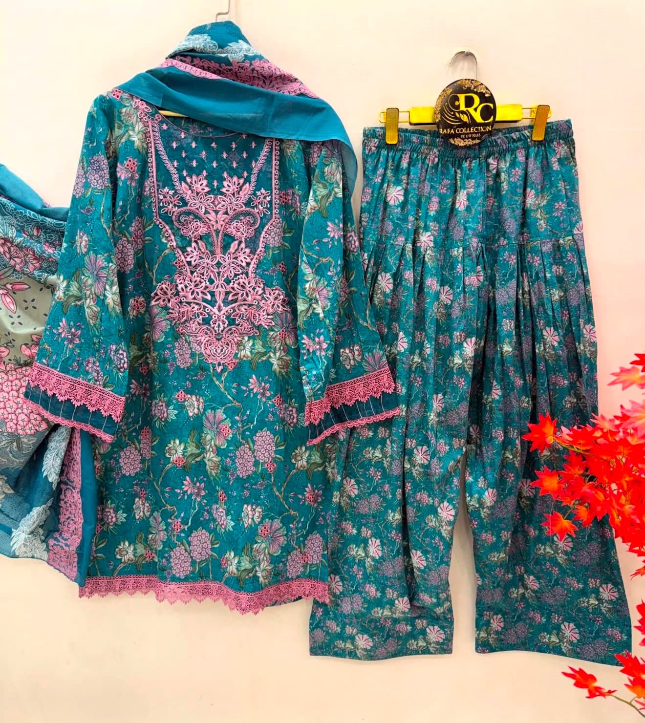 PAKISTANI STYLE FARSHI SET COTTON