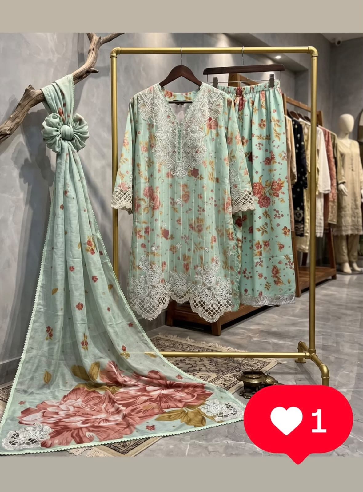 Pakistani readymade suit